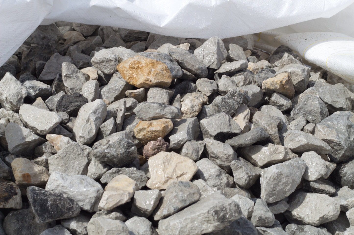 2"-4" Gray Limestone Rock Super Sack